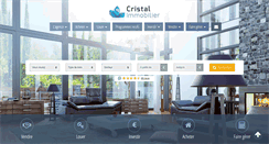 Desktop Screenshot of cristal-immo.fr